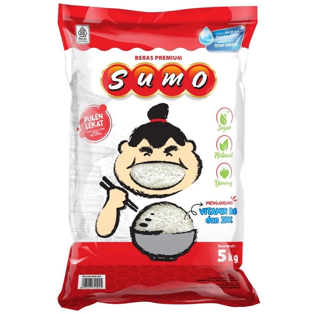 

Beras Sumo merah 5kg