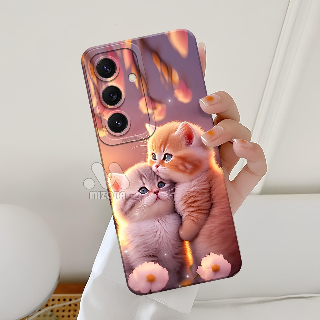 Case Hp SAMSUNG GALAXY S25 PLUS 2025 Terbaru Fashion Case Kucing Casing SAMSUNG GALAXY S25 PLUS 2025