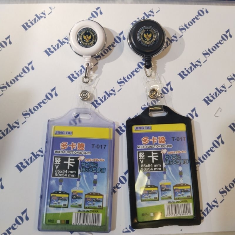 

holder id card /yoyo casing id card logo Kemenimipas