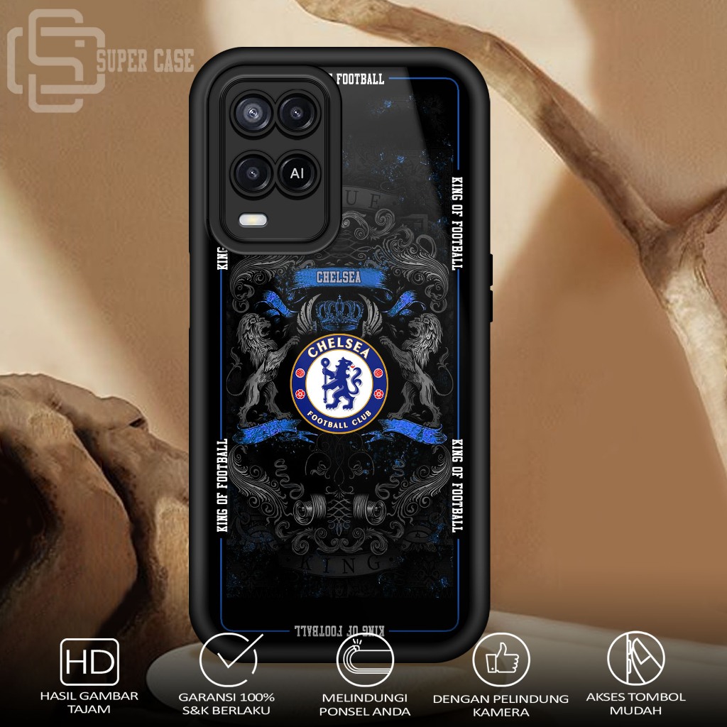 HOT PRODUCT CASE HP OPPO A54 SUPERCASE MOTIF BOLA SOFTCASE HARDCASE GLOSSY KACA CASING FOR ALL TYPE