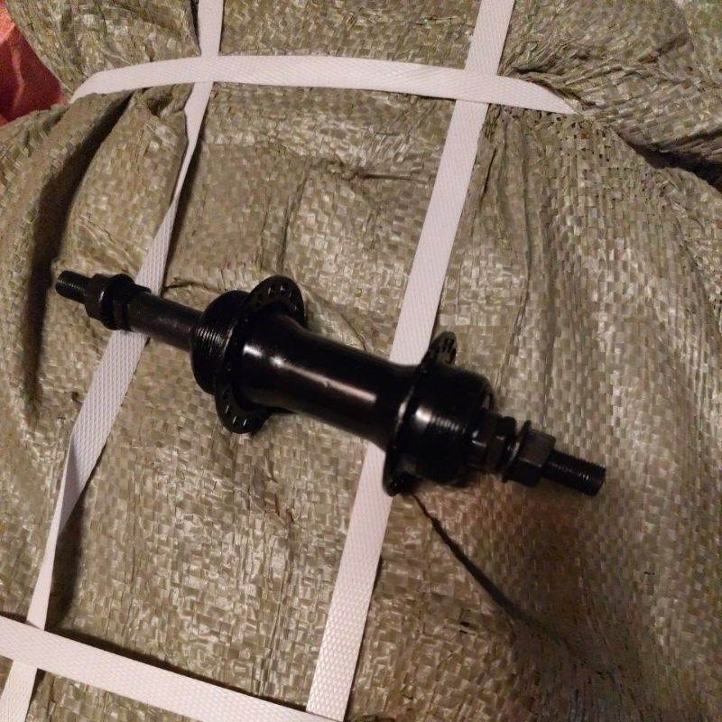 hub belakang double drat ruji besar 10 g bmx ruji besar lubang 36 double drat