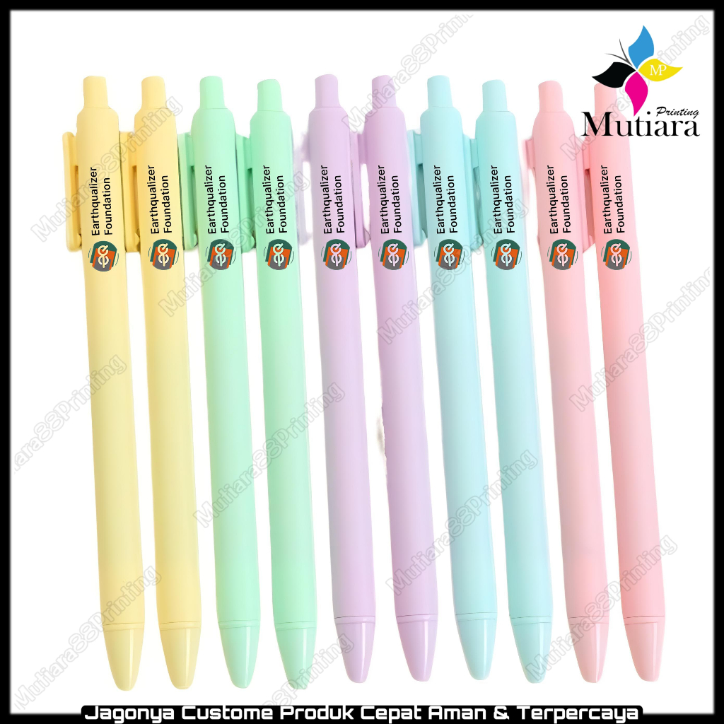 

[PULPEN COSTUM PROMOSI] Pulpen Gel / Ballpoint Custome / Pulpen Costum / Cetak Pulpen / Print Uv