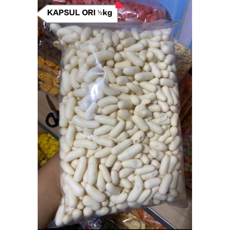 

SNACK KAPSUL IKAN ORIGINAL 500 GRAM