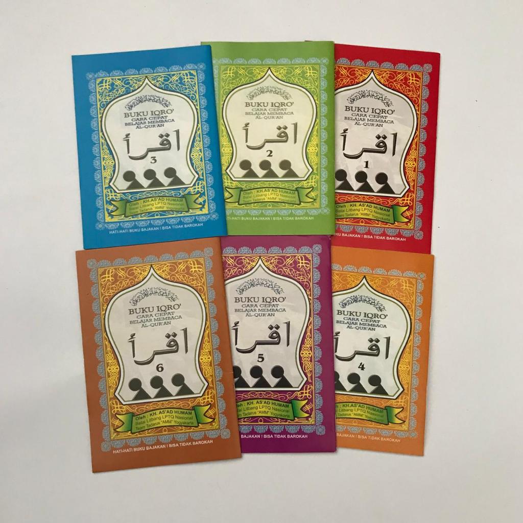 IQRO JILID KECIL 1-6/ BELAJAR MENGAJI (003113)