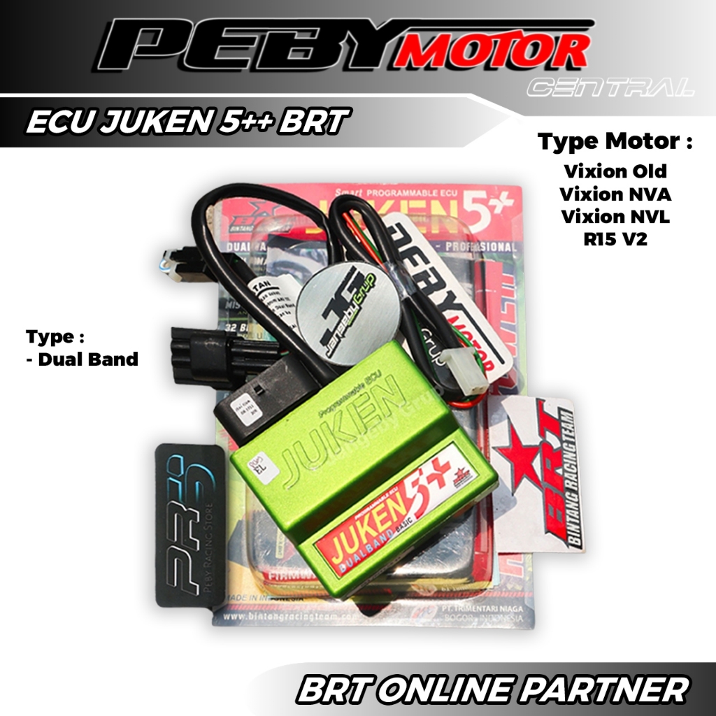 ECU JUKEN 5++ DUALBAND BRT Vixion Old NVA NVL R15 V2 ORIGINAL