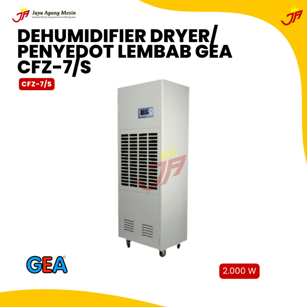 GEA Dehumidifier Dryer/ Penyedot Lembab GEA CFZ-7/S
