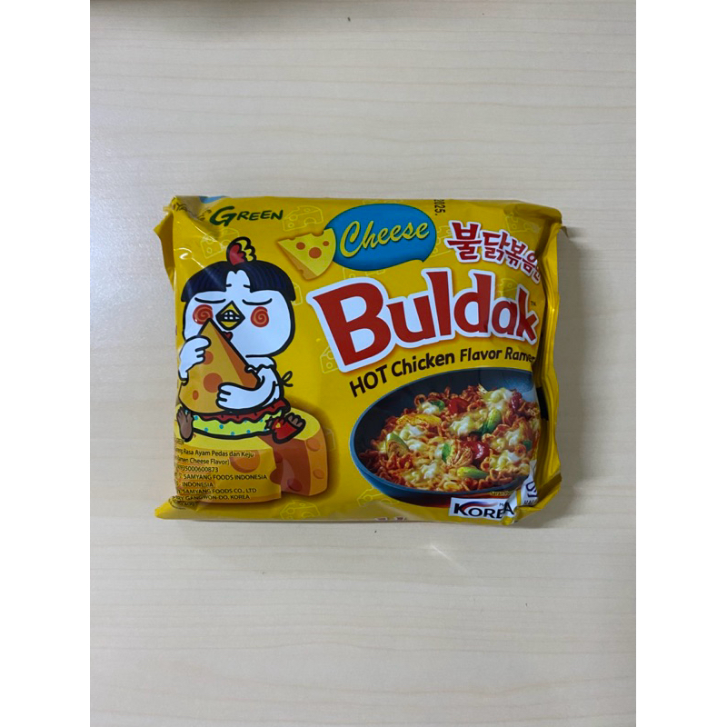 

SAMYANG HOT CHICKEN RAMEN CHEESE 140G/RAMEN KOREA/CHEESE RAMEN/HOT CHEESE RAMEN