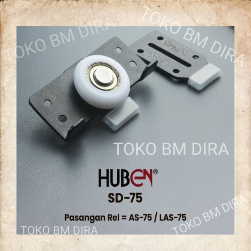 Sunbloom Roda Pintu Sleding Sd 75 Huben