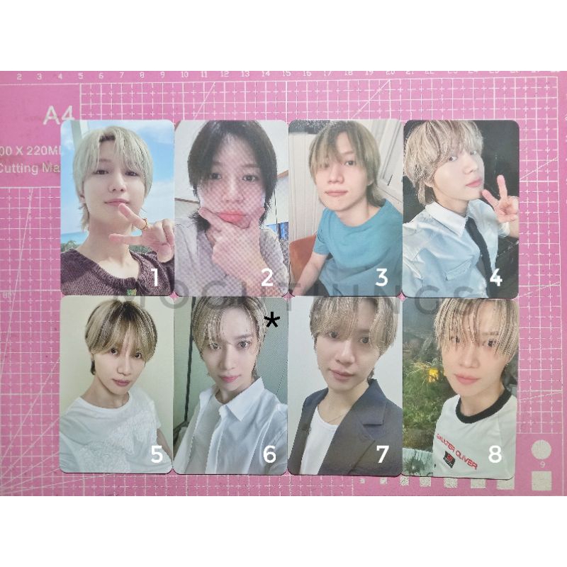 [READY STOCK] Photocard PC SHINee Taemin Ephemeral Gaze