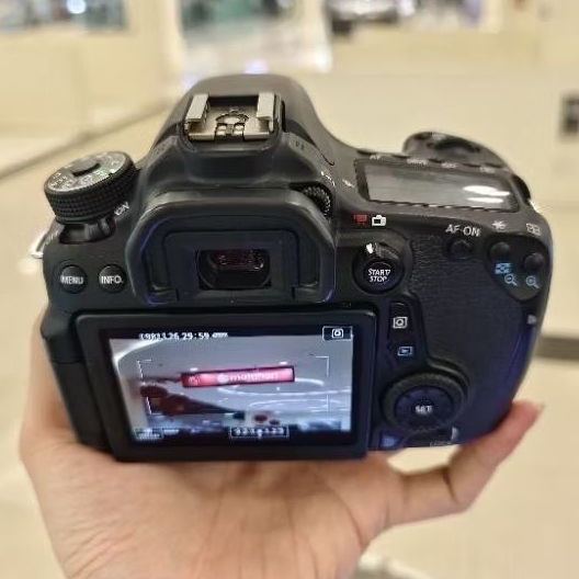 canon eos 70d kit/ BO, second normal mulus, kamera wifi touchscreen