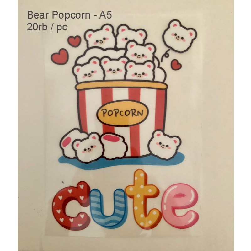 

Fabric Transfer Limited Ready Stock Karakter Kartun Cute Aneka Size