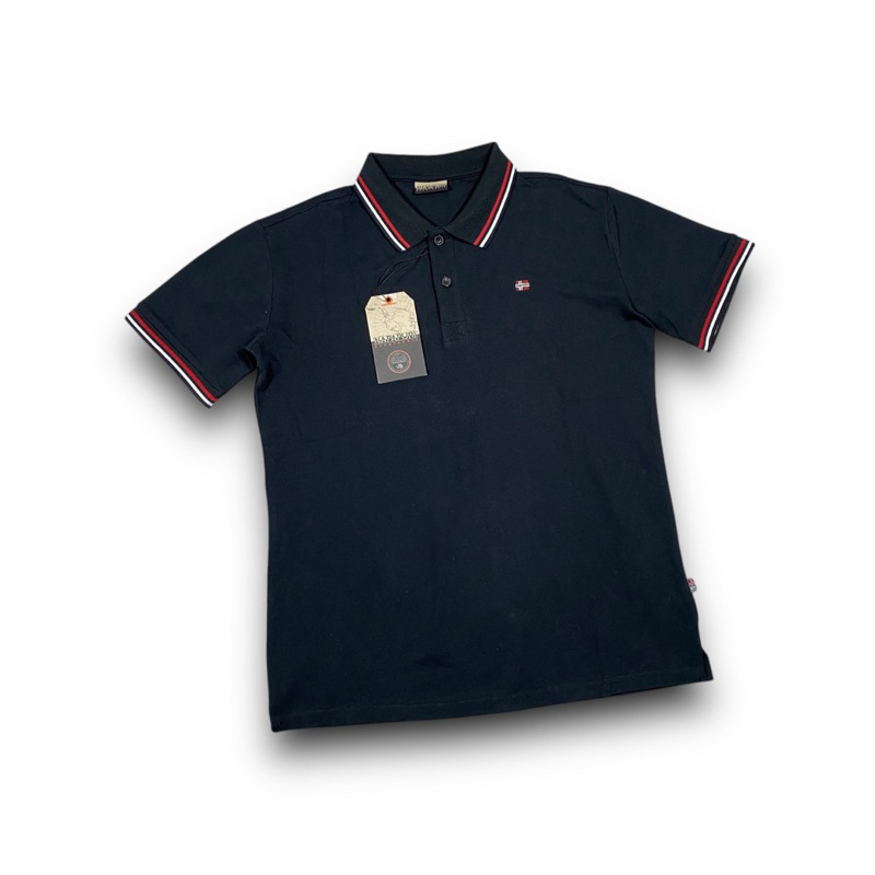 POLO SHIRT NAPAPIJRI BLACK ORIGINAL
