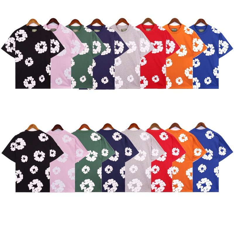 Baju Denim Tears Tshirt Cotton Wreath Kaos Oversize