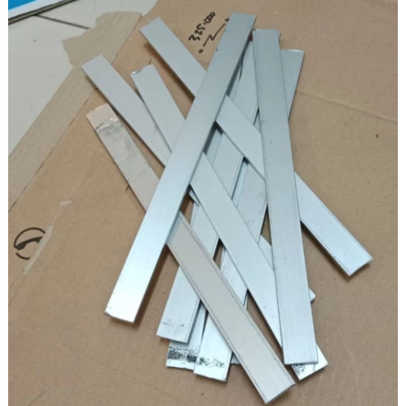 plat strip aluminium 8mm x 20mm x 1000mm