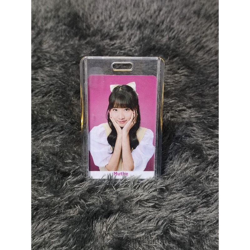 

photocard JKT48 x Telkomsel muthe official (bonus card holder)