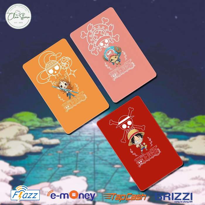 Flazz BCA Gen2 Gen 2 Emoney Brizzi Tapcash - ONE PIECE