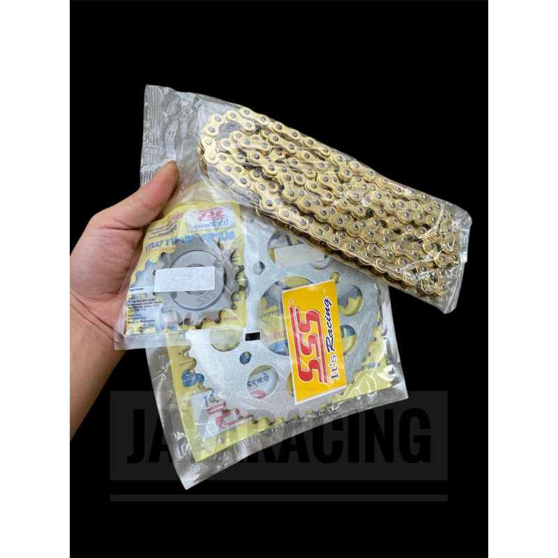 Gear sss original kawasaki ninja rr 150 Ninja R 150 Ninja SS 150  1set paket komplit bebs pilih ukur