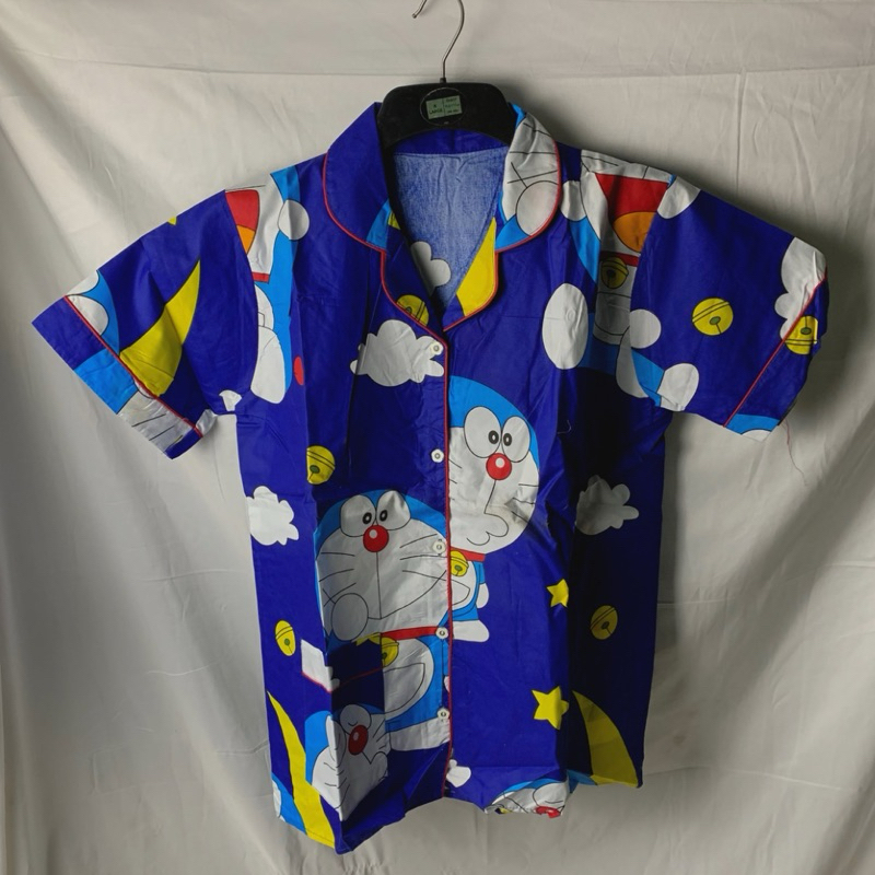 Baju Tidur 3 in 1 Doraemon | Piyama 3 in 1 | Baju Tidur Doraemon | Piyama Doraemon Lucu