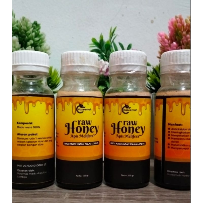 

Raw Honey (Madu Murni) By Hazeemah kemasan 125ml