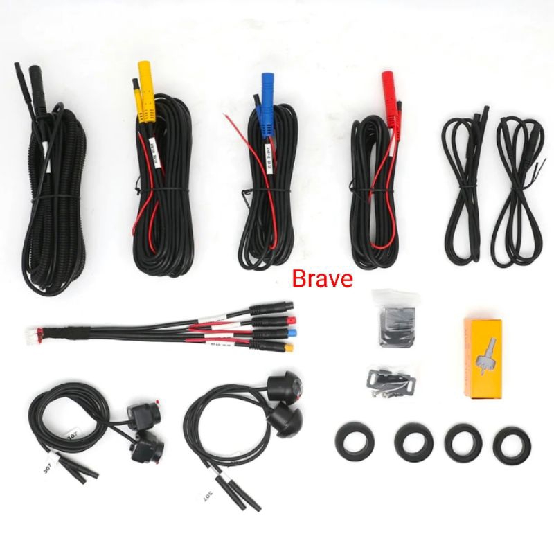 Kamera Panoramic 360 Mobil Brave 1080P/ Kamera Mobil 360