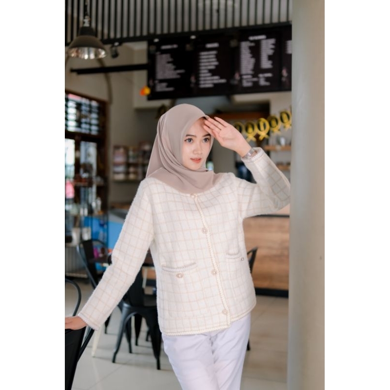 Pure essence // sweater winter wanita korean style bulu halus