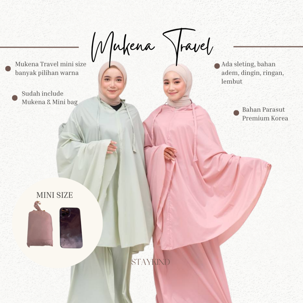 staykind.id | Mukena / Mukena Travel / Mukena Mini