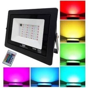 LAMPU SOROT LED 10W, 20W, 30W, 50W RGB LAMPU SOROT 10W, 20W, 30W, 50W LAMPU TEMBAK RGB 10W, 20W, 30W