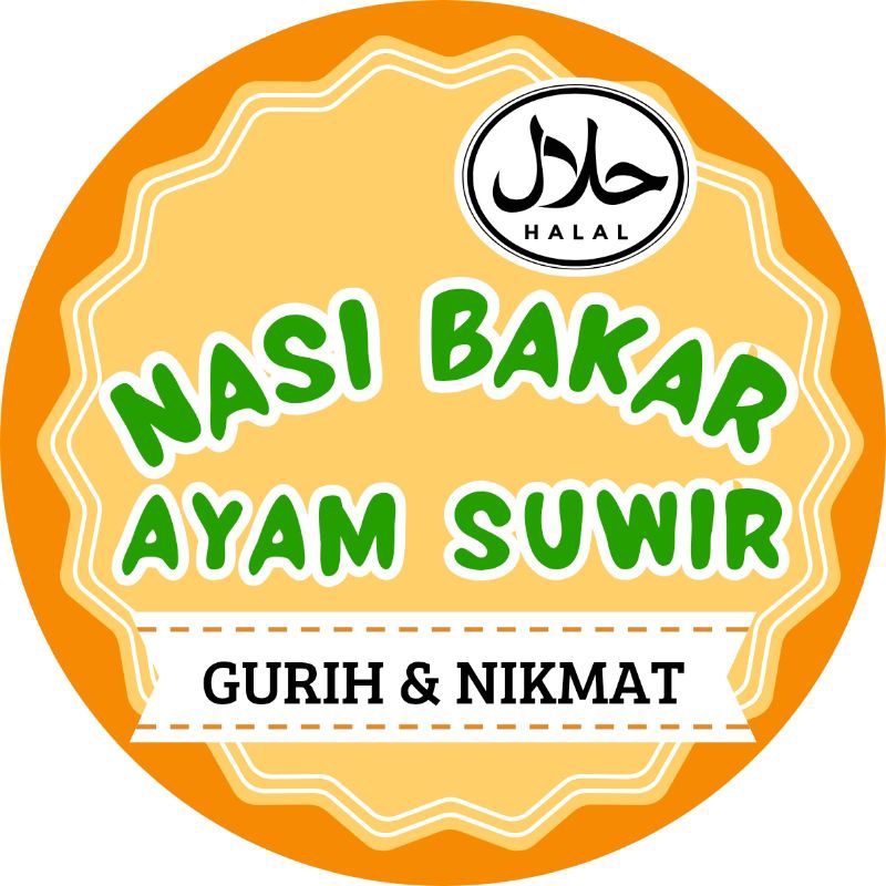 

Desain Stiker Label Makanan/bebas revisi//