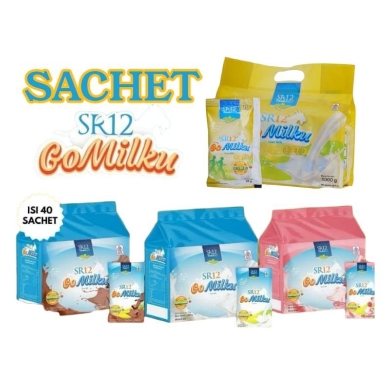 

Go milku SR12 susu kambing Renceng / sachet