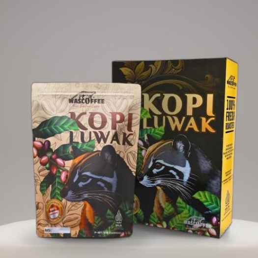 

KOPI LUWAK ROBUSTA 1KG - BIJI ROASTED