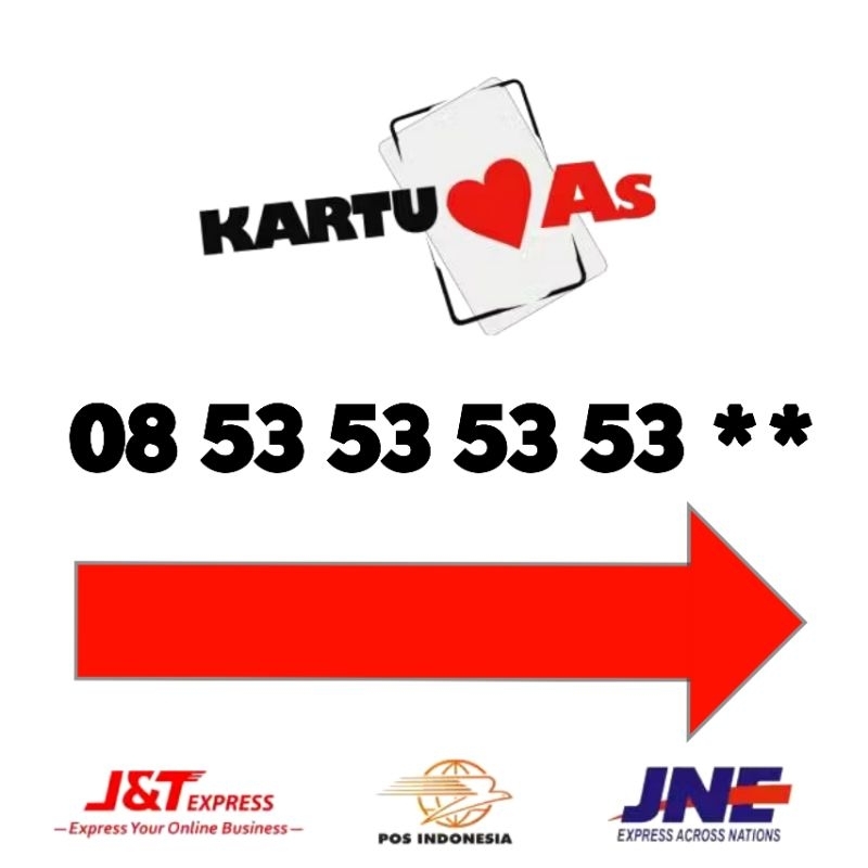 KARTU PERDANA NOMOR CANTIK TELKOMSEL JADUL LAWAS SIMPATI AS SUPER_08 53 53 53 53 232