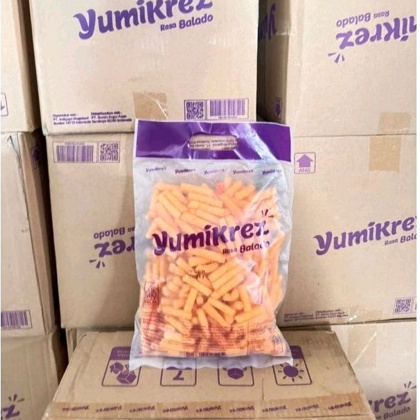 

Yumikrez Stik Rasa Balado 1 Pcs isi (150 g) Pedas Gurih