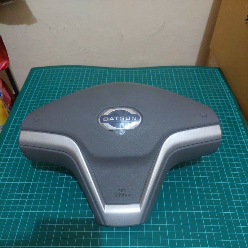 Cover Stir Airbag Datsun Go Go+ Panca Original / Cover Airbag Datsun