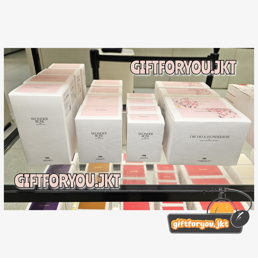 Parfum Zara Wonder Rose Parfum EDT Wanita Original 10 30 50 90 100 180 200 ml Ray Of Wonderrose Wond