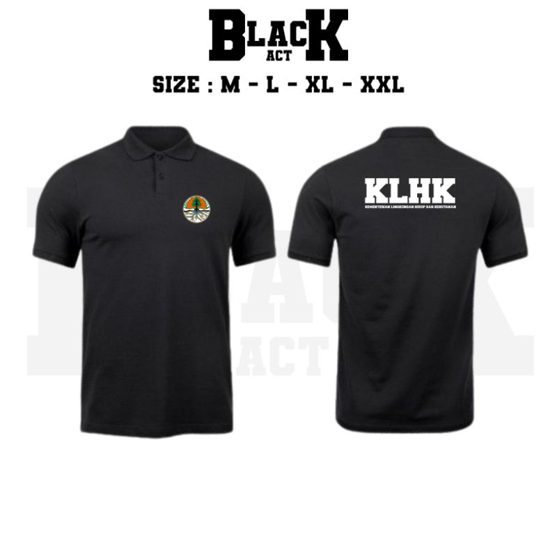 KAOS POLO KLHK KEMENTERIAN LINGKUNGAN HIDUP DAN KEHUTANAN