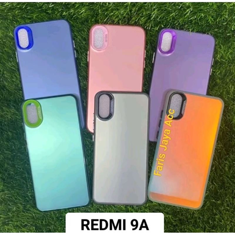 Case imd Xiaomi Redmi 9A Case full Cover Plate hologram for