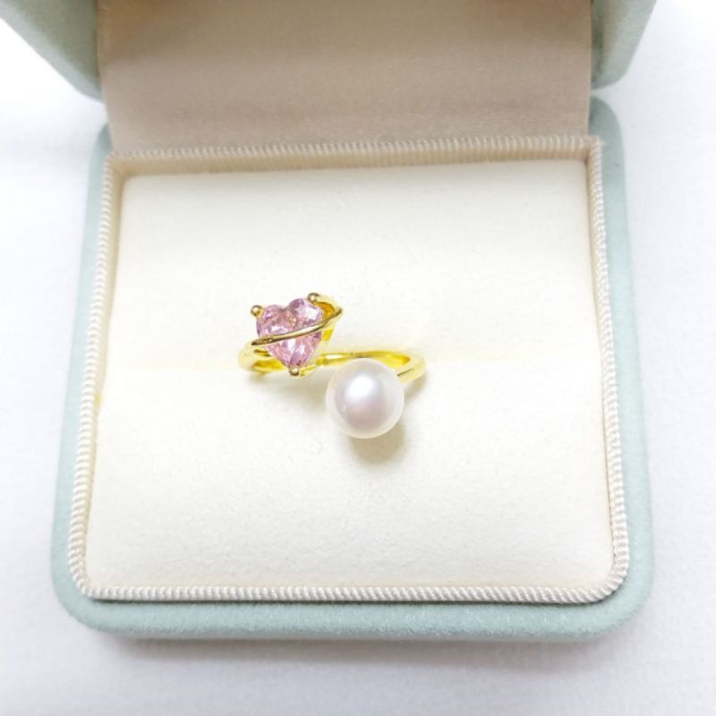 CINCIN MUTIARA LOMBOK BERSERTIFIKAT, KADO ULTAH UNIK WISUDA,  HADIAH ULANG TAHUN ISTIMEWA MAMA IBU G