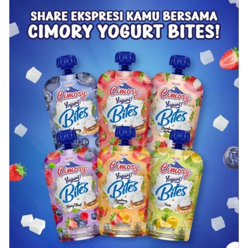 

PROMO PAKET USAHA CIMORY YOGURT BITES 1 KARTON ISI 24 BISA MIX RASA