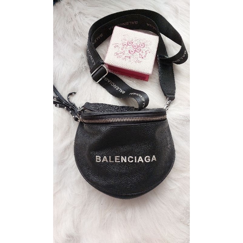 Balen WB ciaga black leather preloved