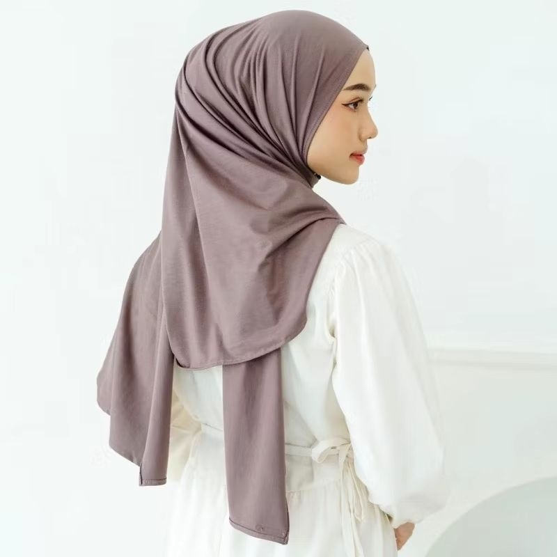 pashmina instan oval pet jersey / pasmina instan / hijab oval /pasmina pad