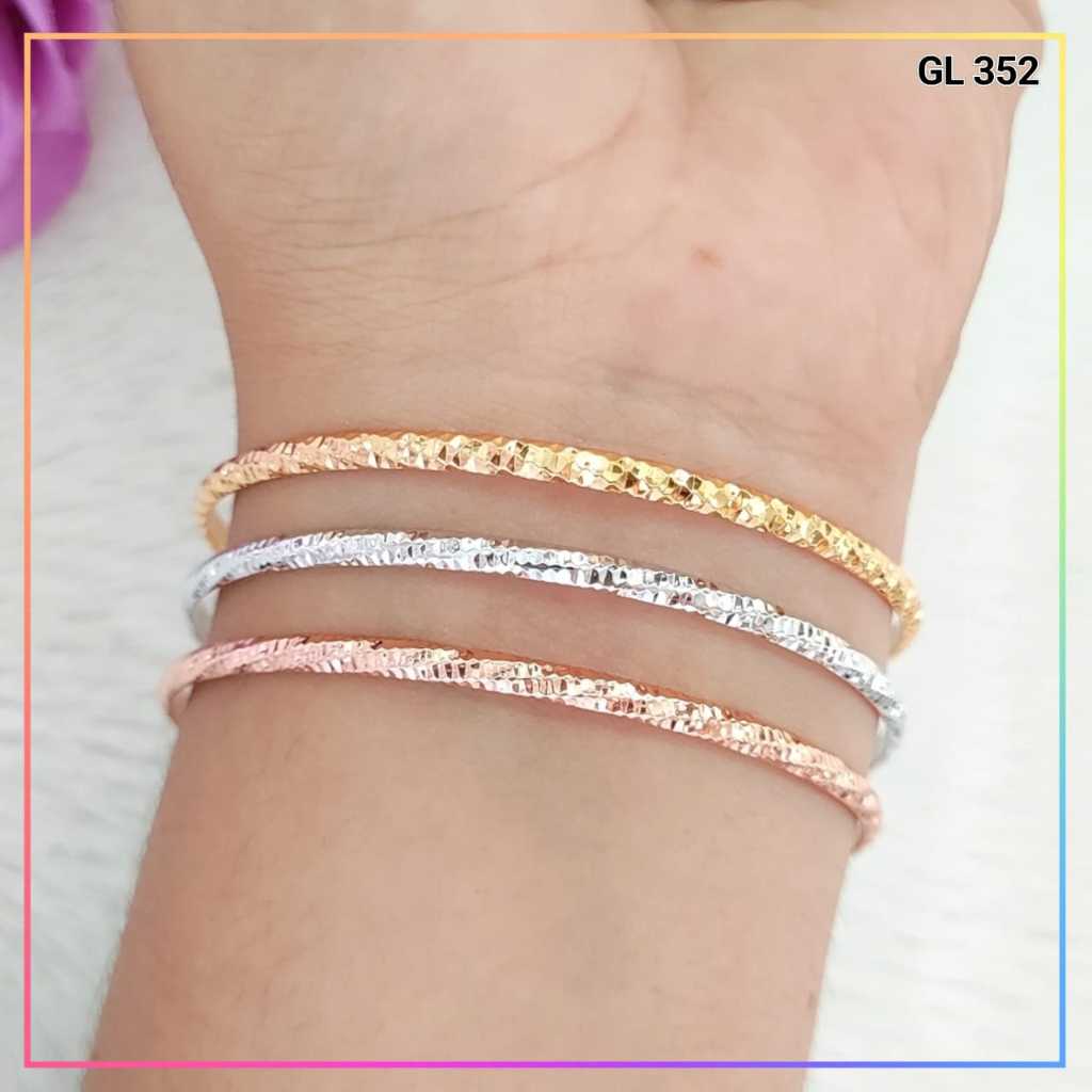 Cute Jewelry Gelang Dewasa Gelang Keroncong Mix Perhiasan Wanita GL 352
