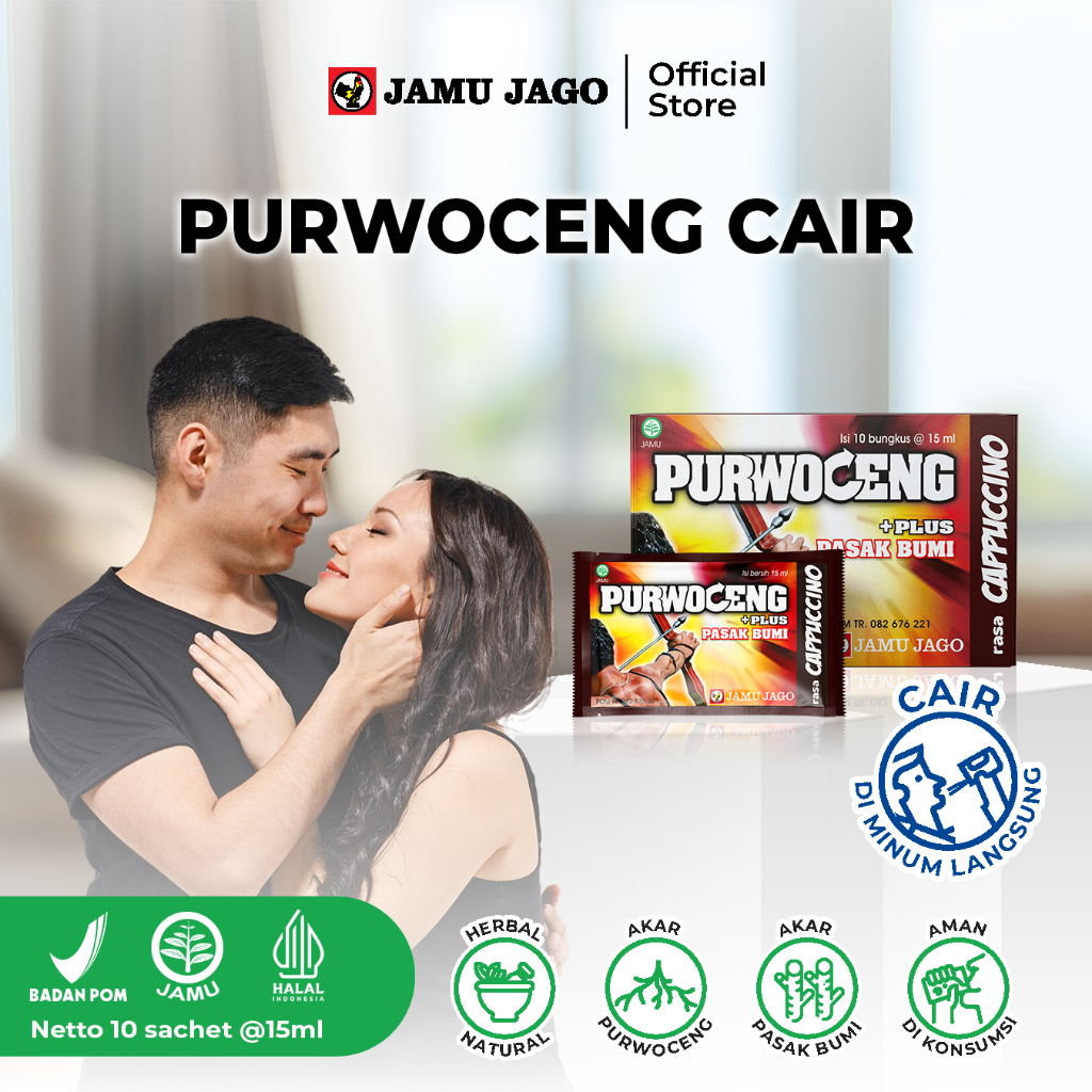 Purwoceng Plus Pasak Bumi Jamu Cair Membantu Meningkatkan Stamina Pria