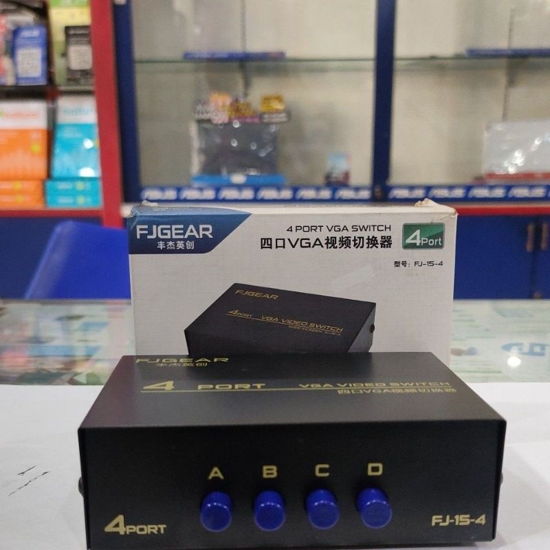 4 PORT VGA SWITCH FJ GEAR