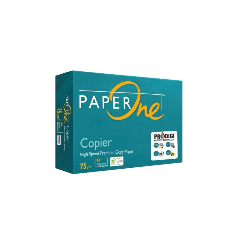

Paper One kertas F4 75gram 1rim (500lembar)