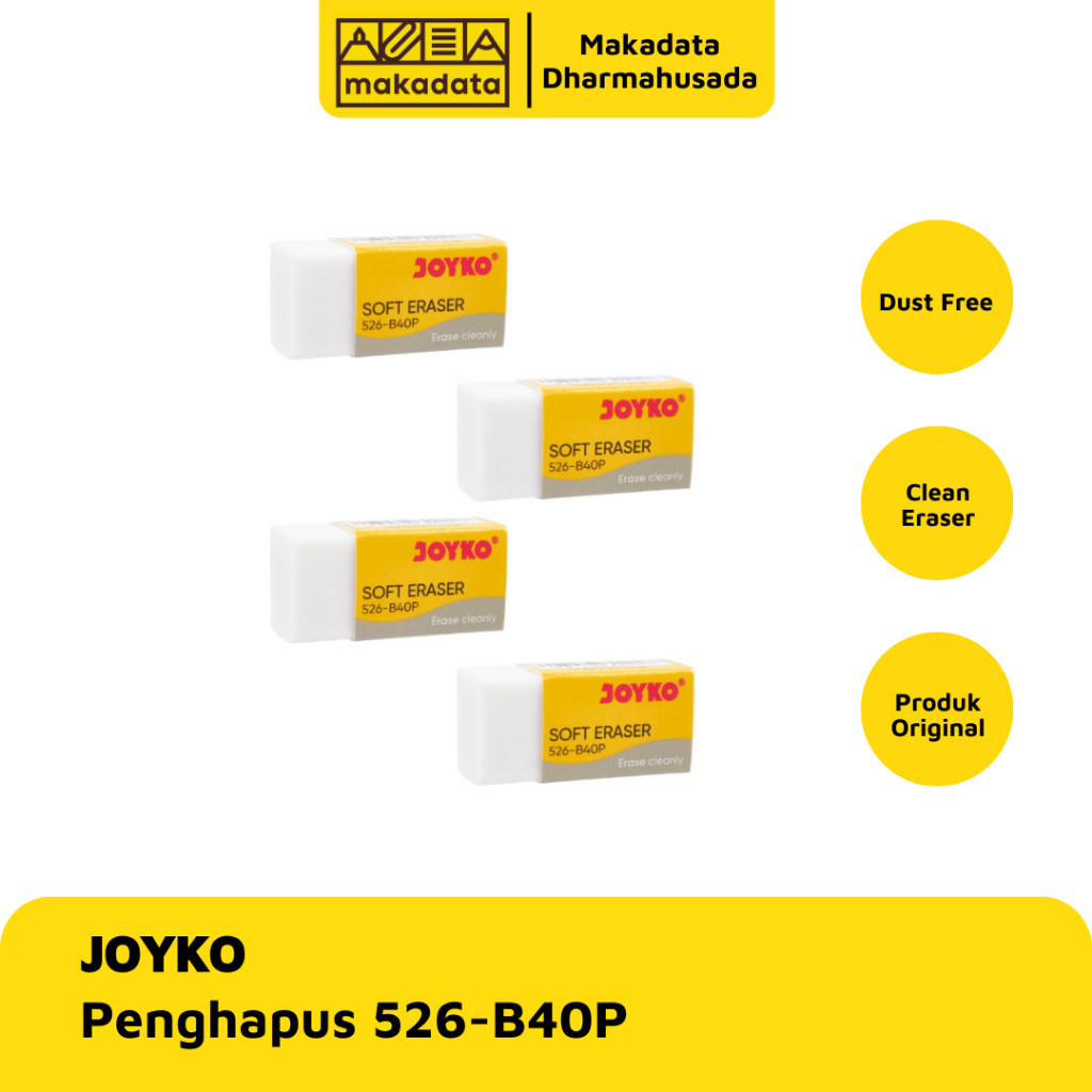 

JOYKO STIP | PENGHAPUS B-40 PUTIH SET OF 4 MURAH