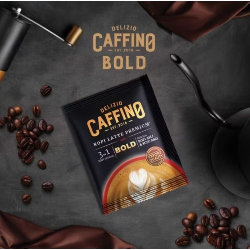 

CAFFINO 10X25G DARK CAPPUCINO DAN KOPI LATTE BOLD