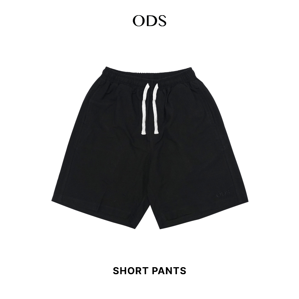 ODS Celana Pendek Linen Short Pants Hitam Black