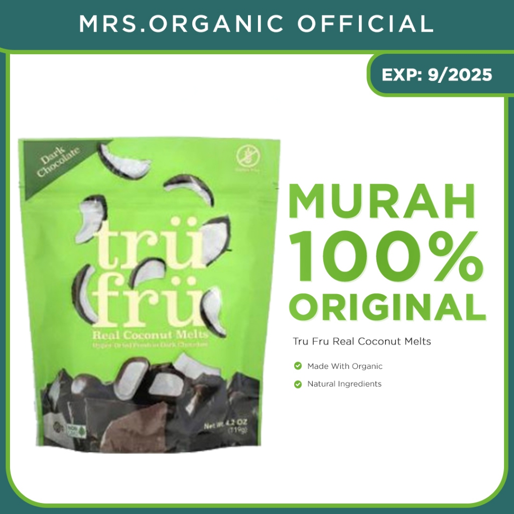 

Trufru Dark Chocolate Real Coconut Melts 119 gr