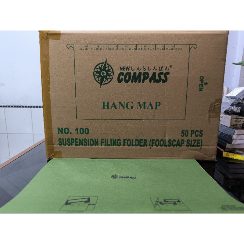 

Hang Map New Compas no.100/Map Gantung New Compas per kotak