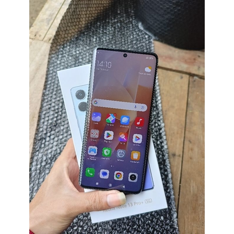 note 13 pro plus 5G ram 12/512gb second